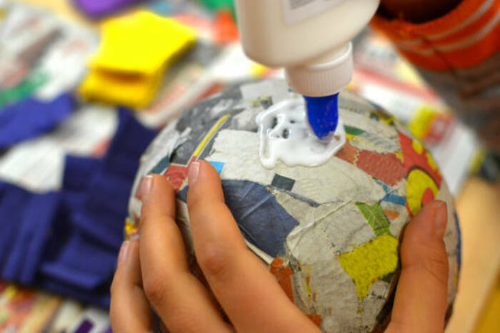 Atelier papier maché CHEZ PESTE ET CHIPIE