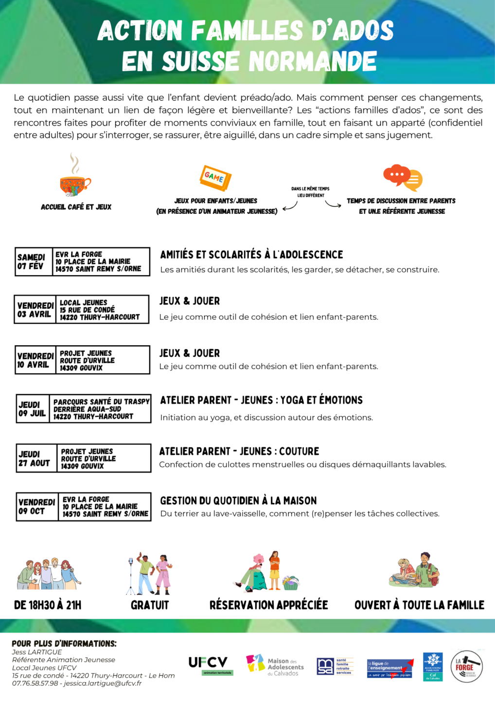 Atelier Parent Jeunes Couture Gouvix