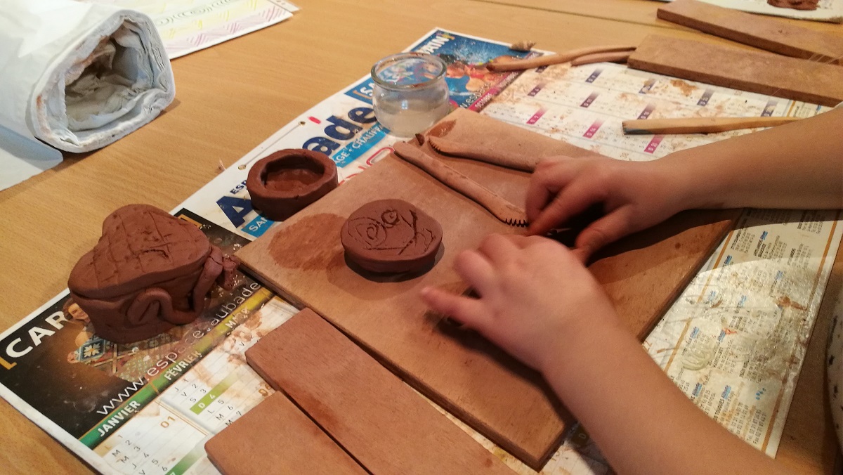 Atelier patrimoine (6-12 ans) poterie néolithique Le Tourp