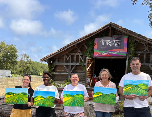 Atelier peinture et dégustation