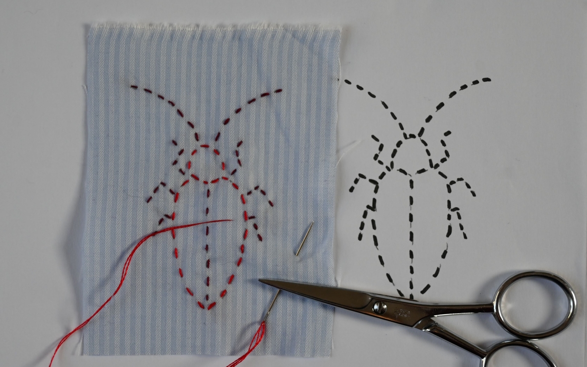 Atelier sashiko #2 Bibliothèque Marguerite Audoux  Paris