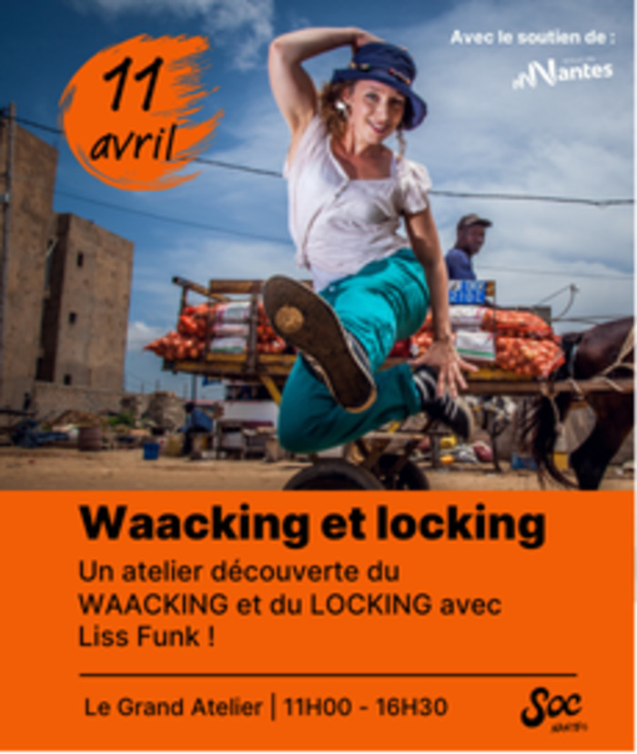 Ateliers Waacking et Locking + soirée Grand Atelier - Maison de Quartier Madeleine Champ-de-Mars