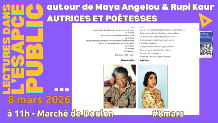 Autour de textes de Maya Angelou & de Rupi Kaur