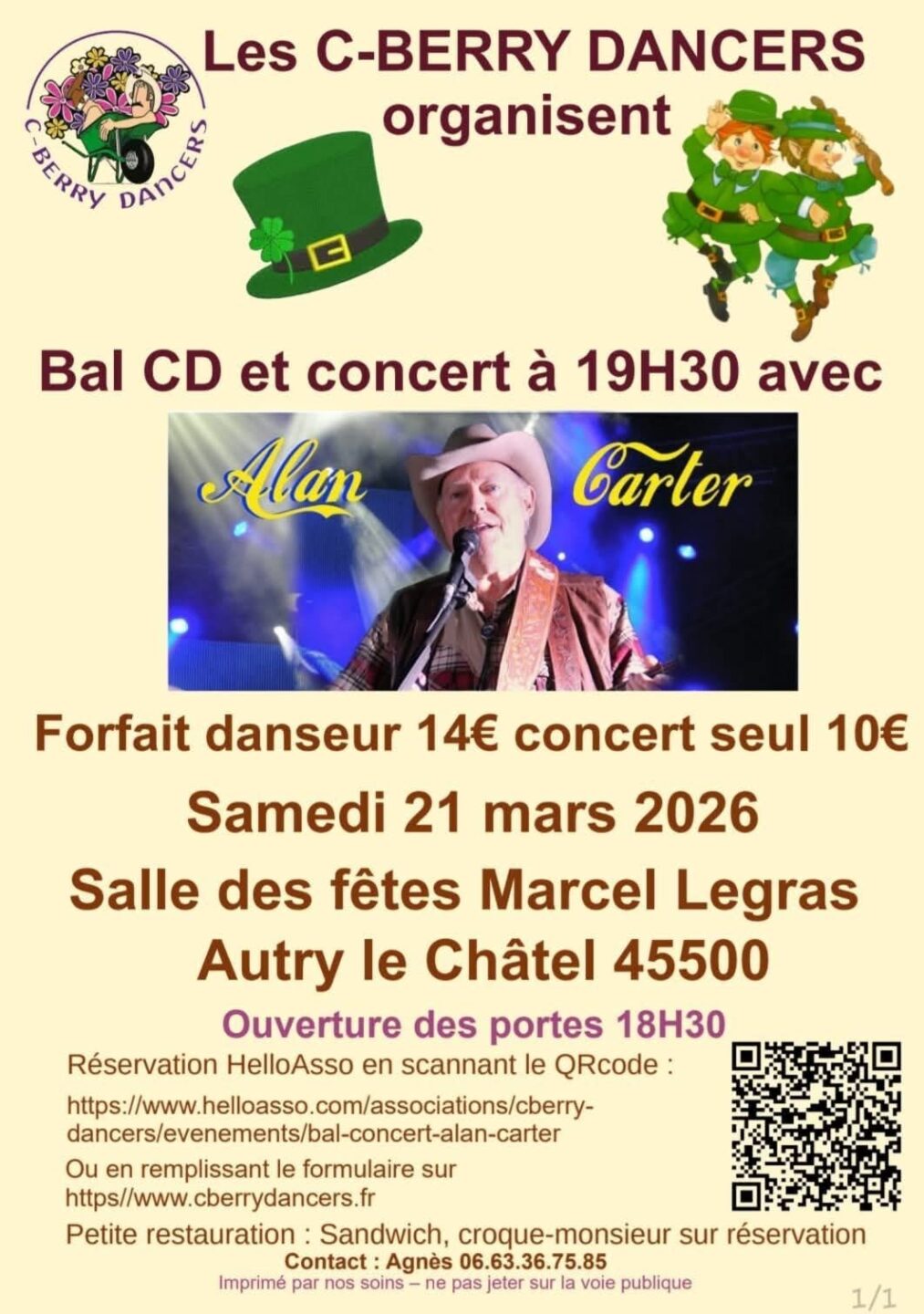 Bal et concert de la Saint-Patrick