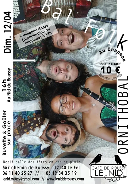 Bal Folk avec l'Ornithobal 557 chemin de Roussy Le Fel 2026-04-12