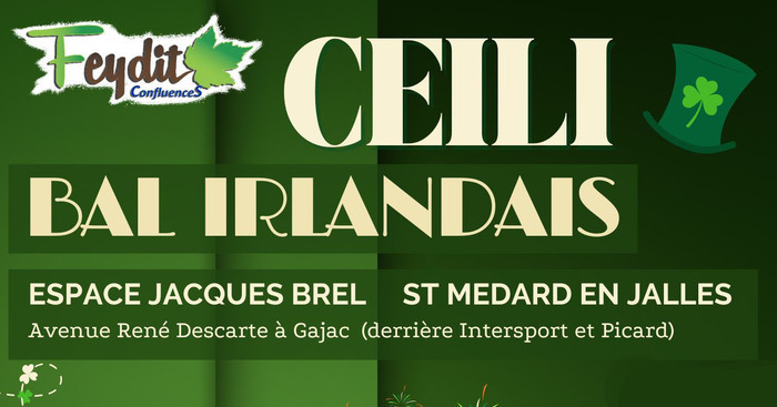 Bal irlandais "Ceili" Espace Jacques Brel Saint-Médard-en-Jalles