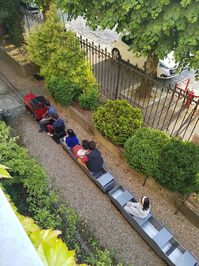 Balade en train de jardin Musée Rambolitrain Rambouillet