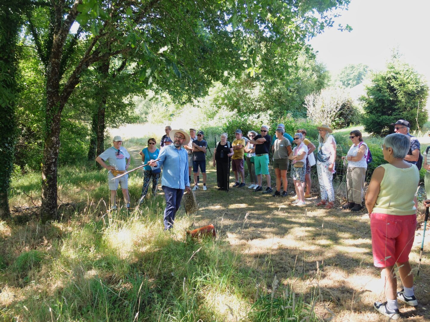 Balade racontée Un coin de Périgord-Limousin en 2050 Parc Jean Desmoulin Augignac 2026-09-19
