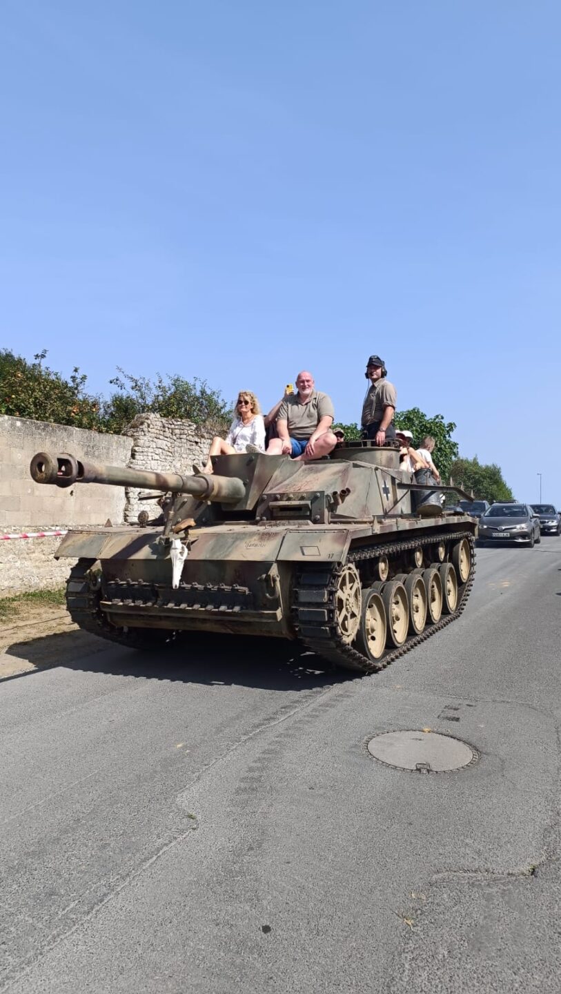 Baptêmes en char Musée D-Day Omaha Vierville-sur-Mer 2026-06-05