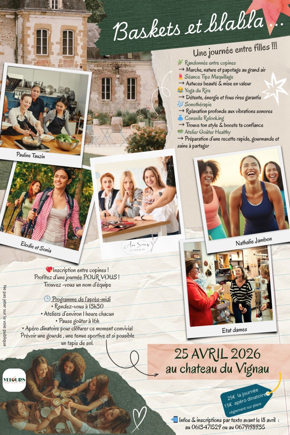 Baskets et blabla ...  Le Vignau 2026-04-25