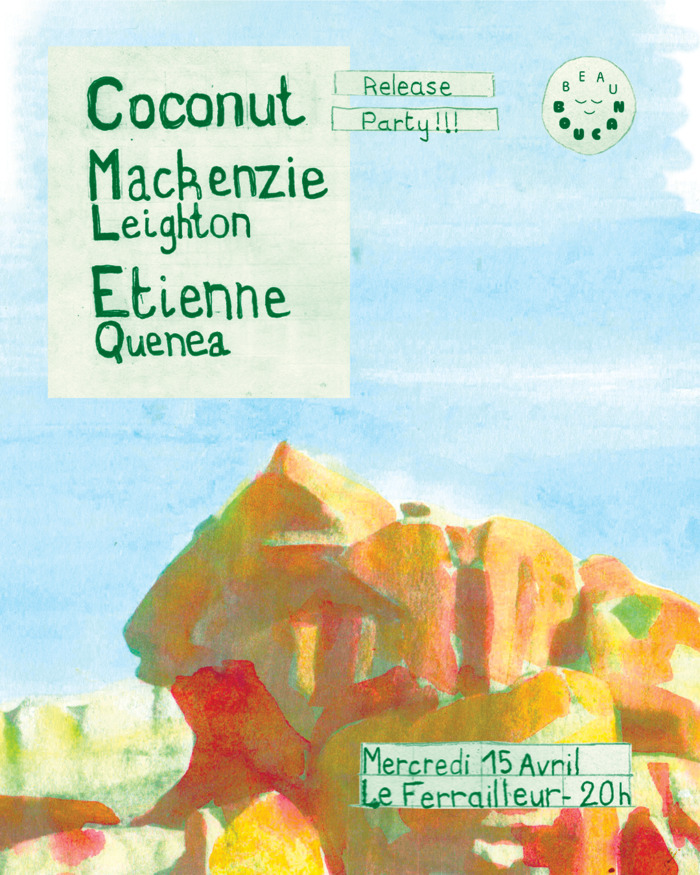 Beau Boucan : Release Party Coconut ! Le Ferrailleur