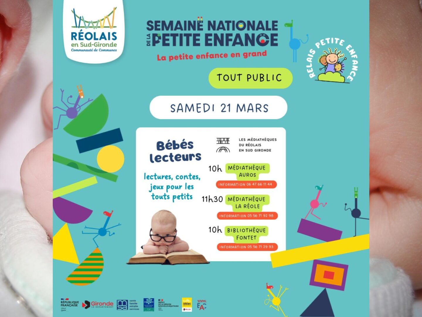 Bébé lecteurs Bibliothèque Fontet 2026-03-21