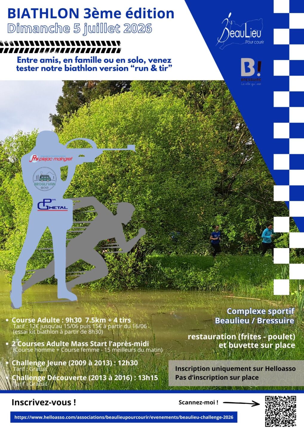 Biathlon BEAULIEU-SOUS-BRESSUIRE Bressuire 2026-07-05