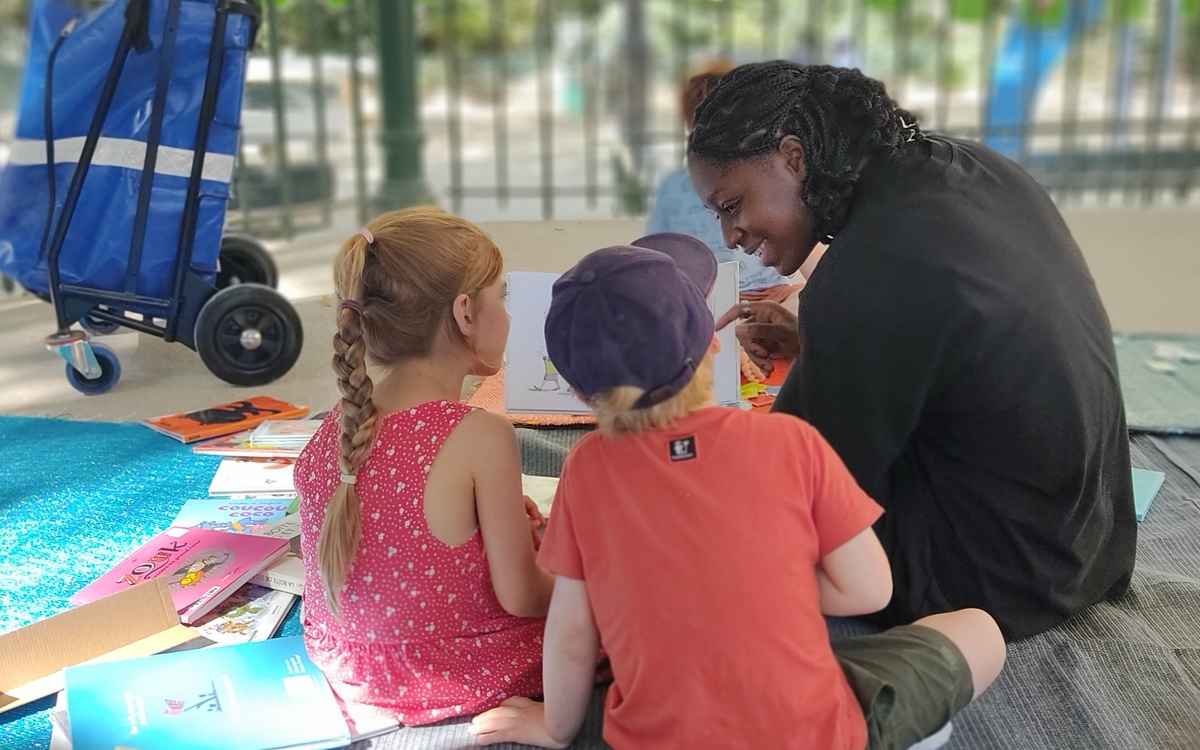 Bibliothèque Robert Sabatier : un été en plein air