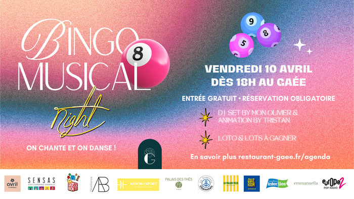 Bingo musical à La Rochelle - Nombreux lots à gagner Mercure La Rochelle La Rochelle