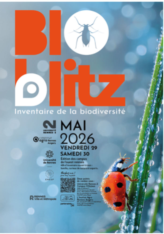 BioBlitz campus rennes 2 Rennes