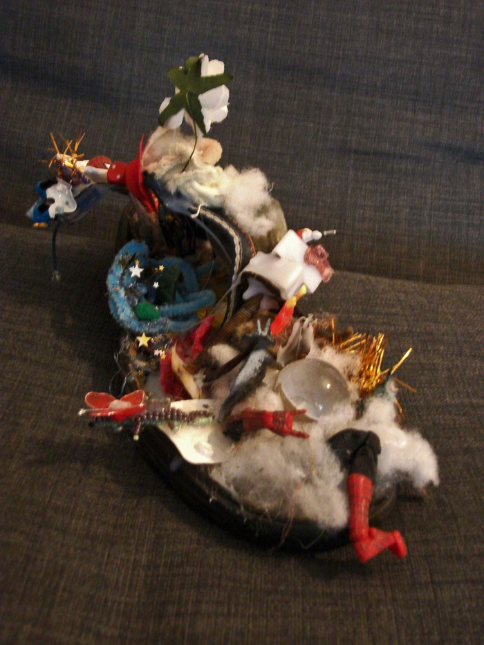 Bonsaï Disasterou Paysages dévastés pour les enfants dans une semelle La Perle