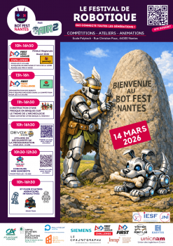 Bot Fest Nantes - Ateliers Robotiques pour 8-12 ans Polytech Nantes