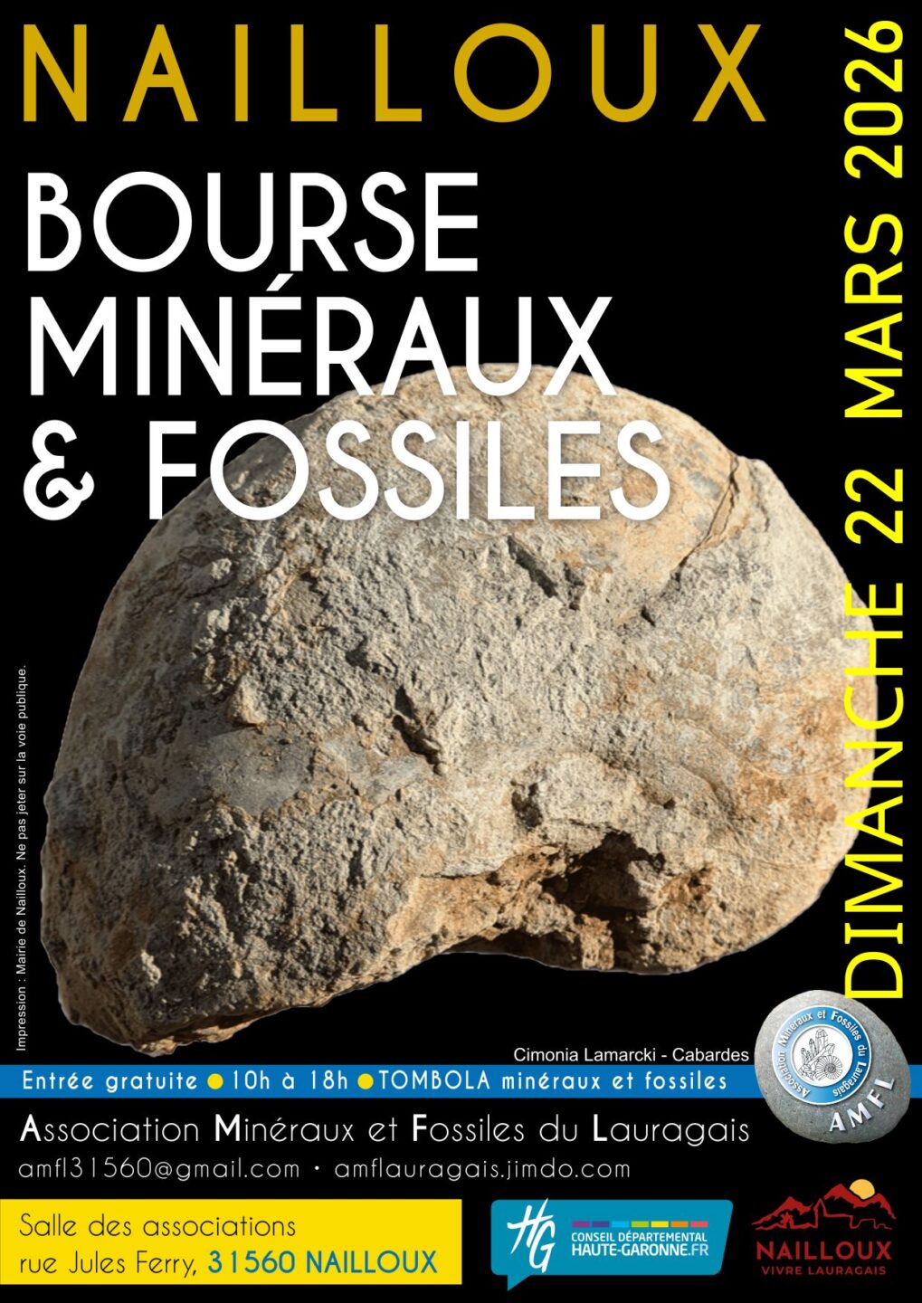 BOURSE MINÉRAUX ET FOSSILES