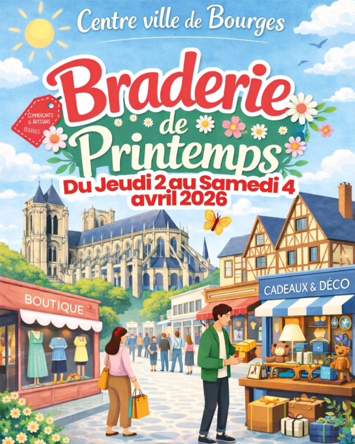 Braderie de Printemps à Bourges  Bourges 2026-04-02