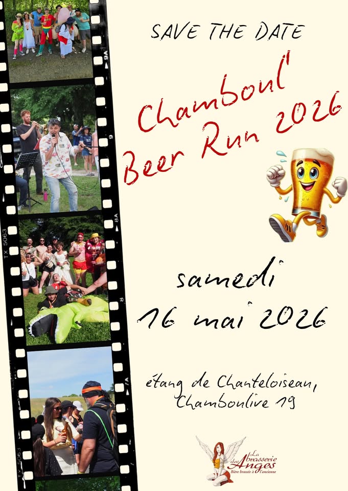 Brasserie des Anges Chamboul' Beer Run Etang de Chanteloiseau Chamboulive 2026-05-16