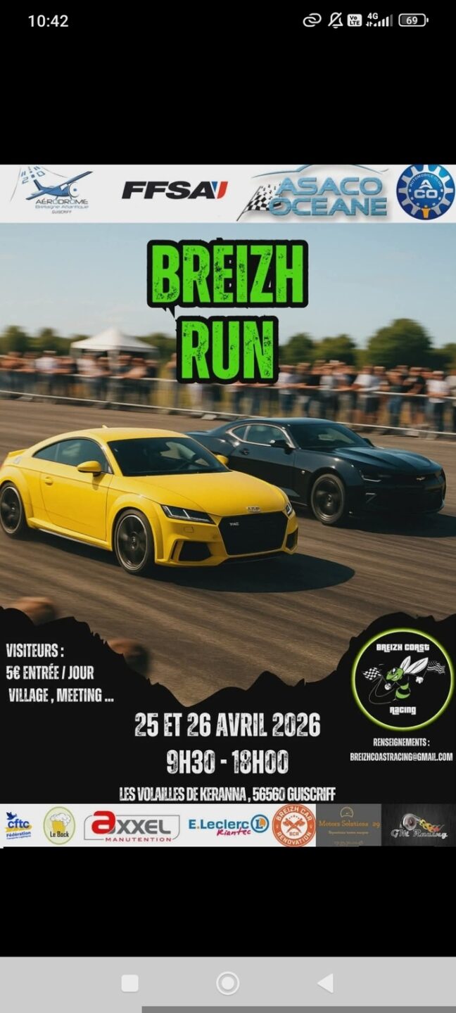 Breizh run 56560 Guiscriff 25 et 26 avril Breizh run 56560 Guiscriff