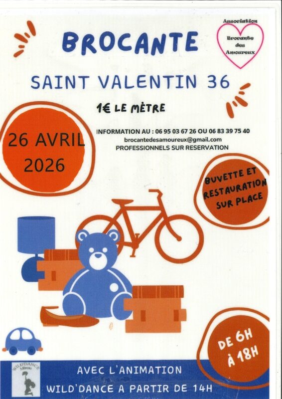 Brocante des amoureux  Saint-Valentin 2026-04-26