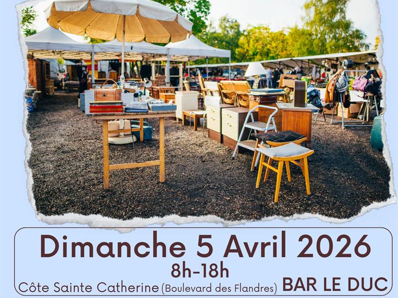 Brocante des particuliers Boulevard des Flandres Bar-le-Duc 2026-04-05