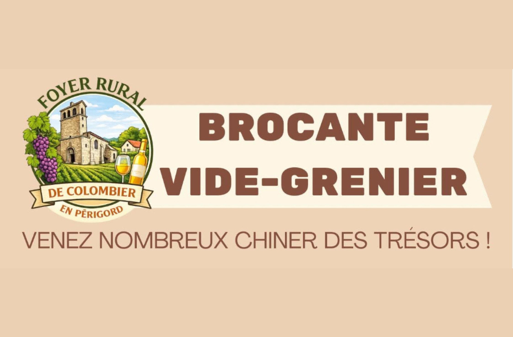 Brocante & vide-grenier  Colombier