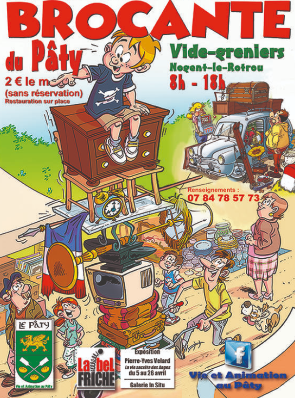 Brocante & Vide Greniers  Nogent-le-Rotrou 2026-04-12