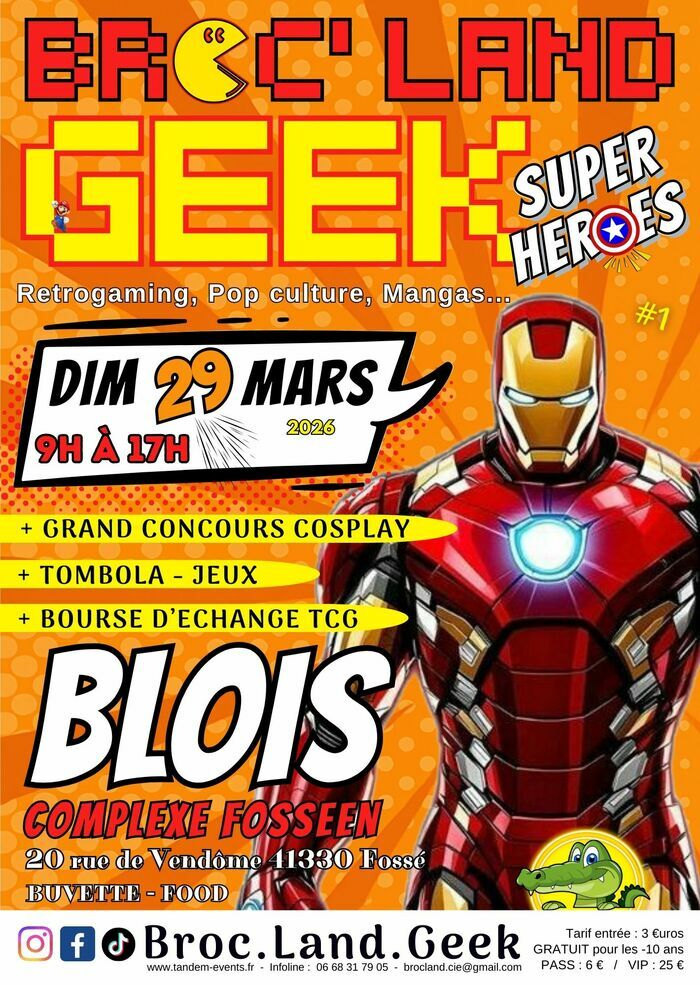 Broc'Land Geek complexe Fosséen Landes-le-Gaulois