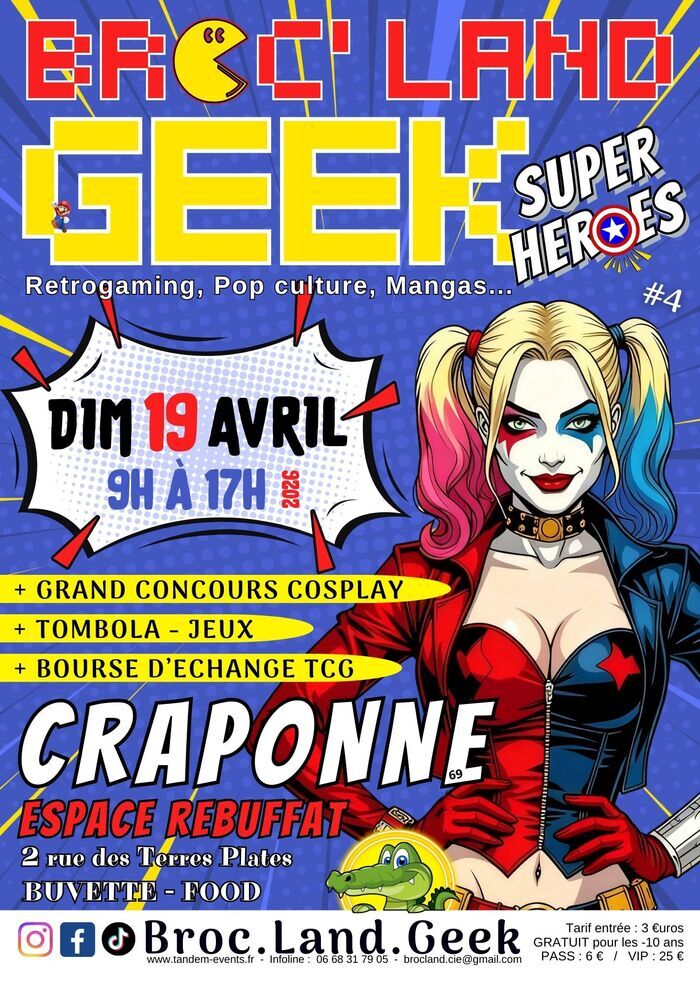 Broc'Land Geek Espace rebuffat Craponne