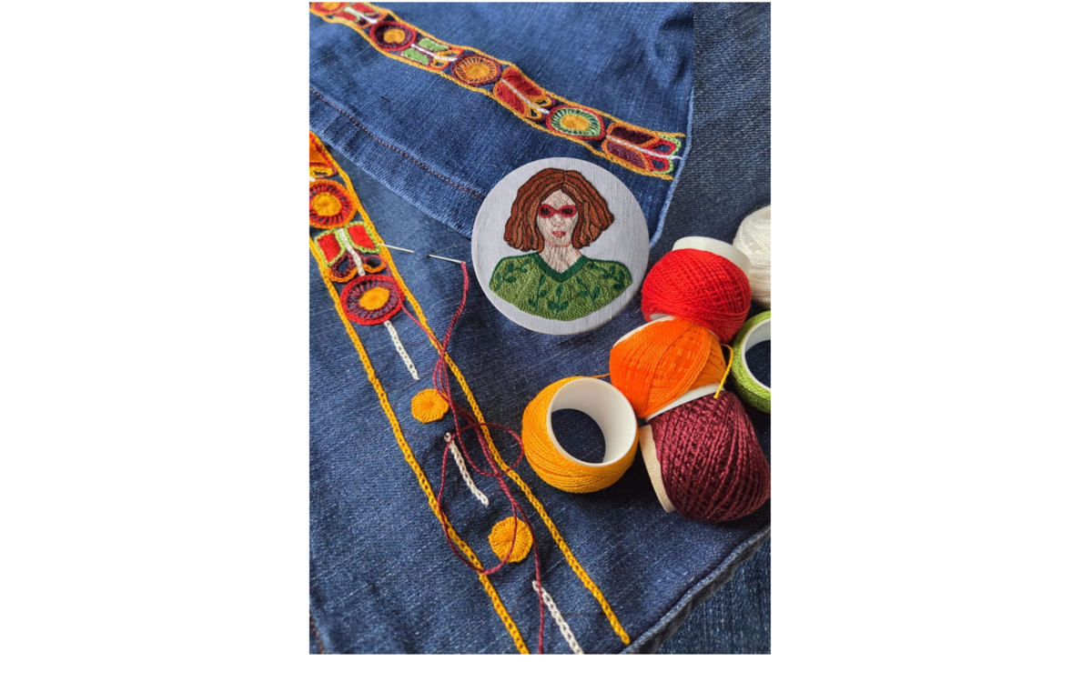 Broderie bretonne jeunesse Bibliothèque des Batignolles  Paris