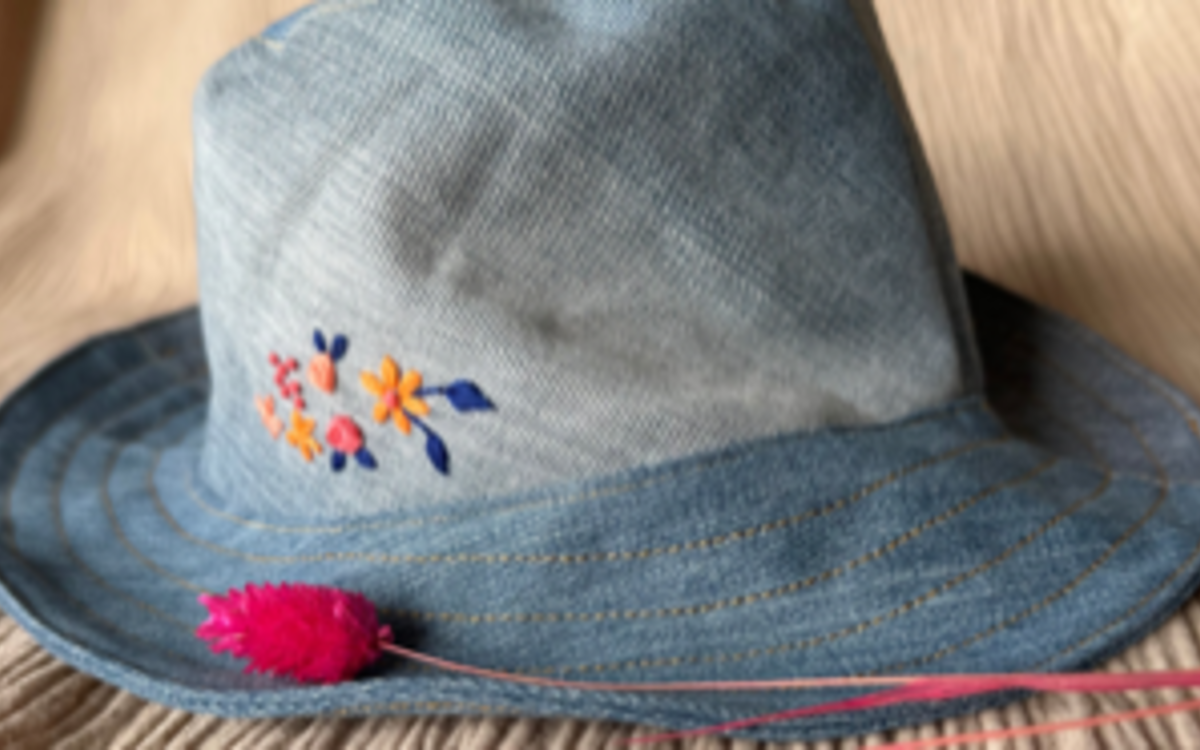 Broderie en duo : Brode ton bob ! Ressourcerie Le Plant B  Paris