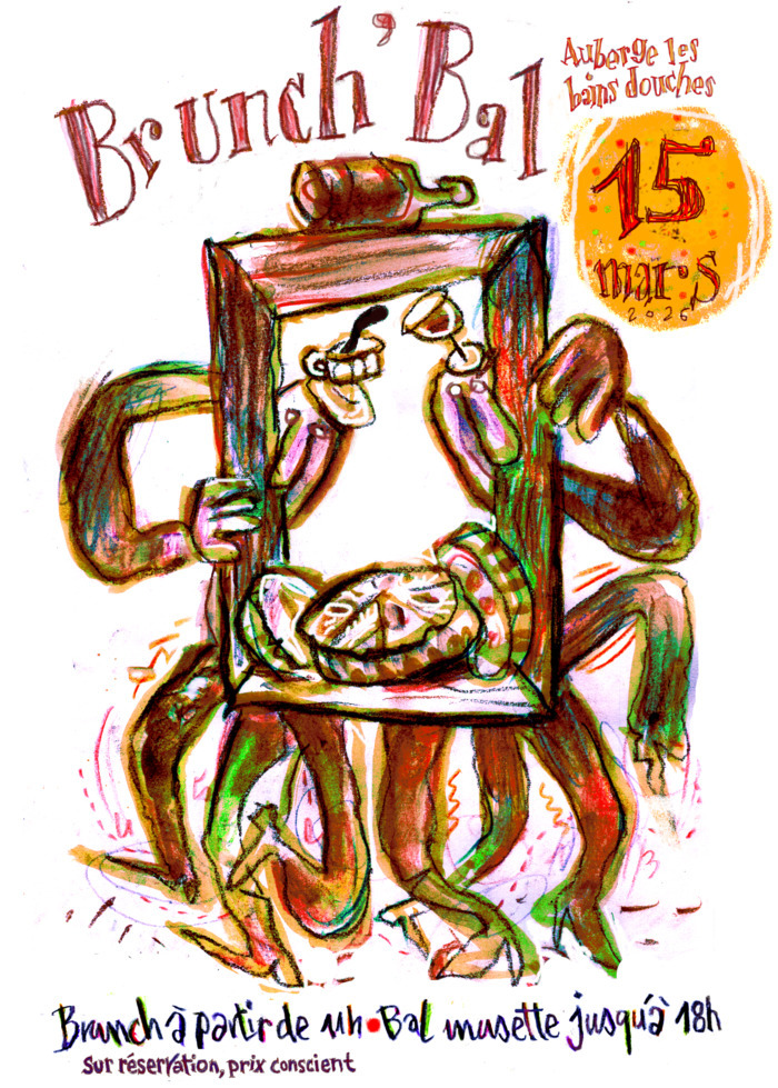 Brunch'Bal Auberge les Bains douches