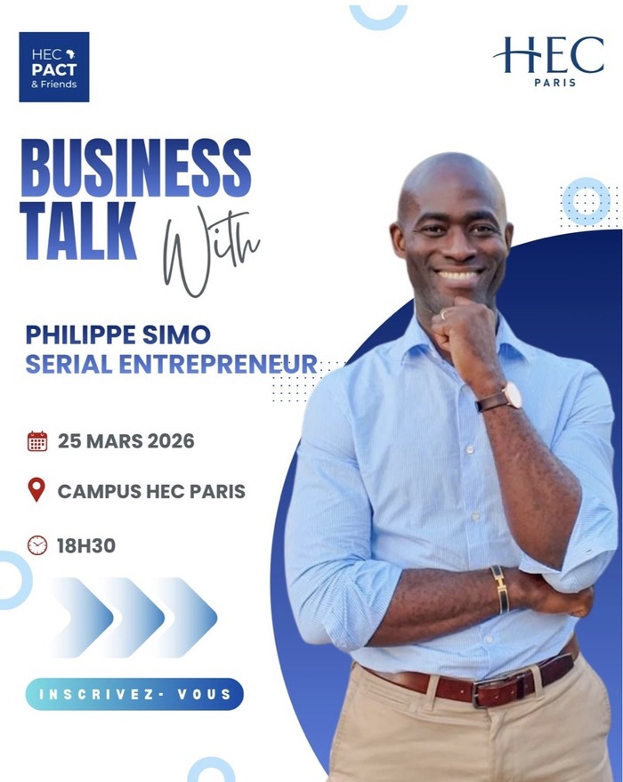 Business Talk with Philippe Simo HEC Paris Jouy-en-Josas