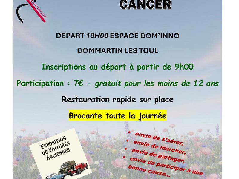Ca marche contre le cancer