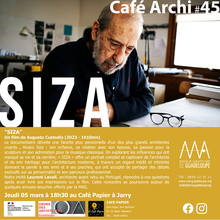 Café Archi #45 : "SIZA" Le Café Papier Baie-Mahault