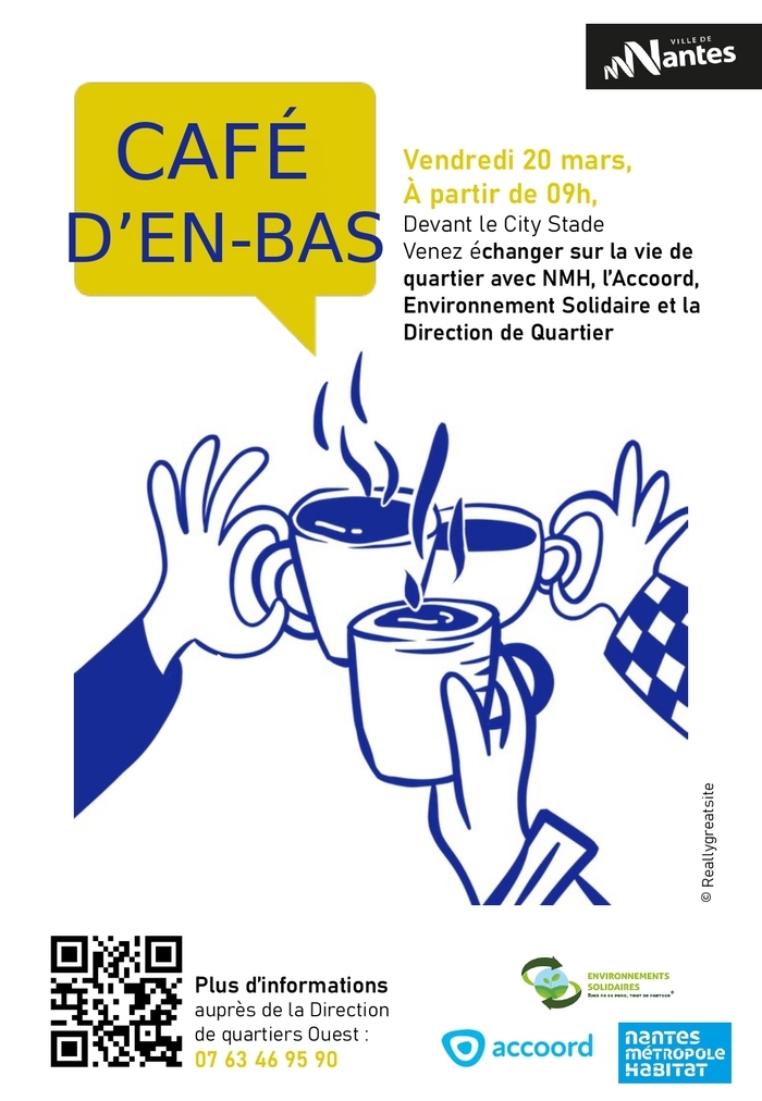 Café d'en bas - rue des Sables d'Olonne Terrain de basket
