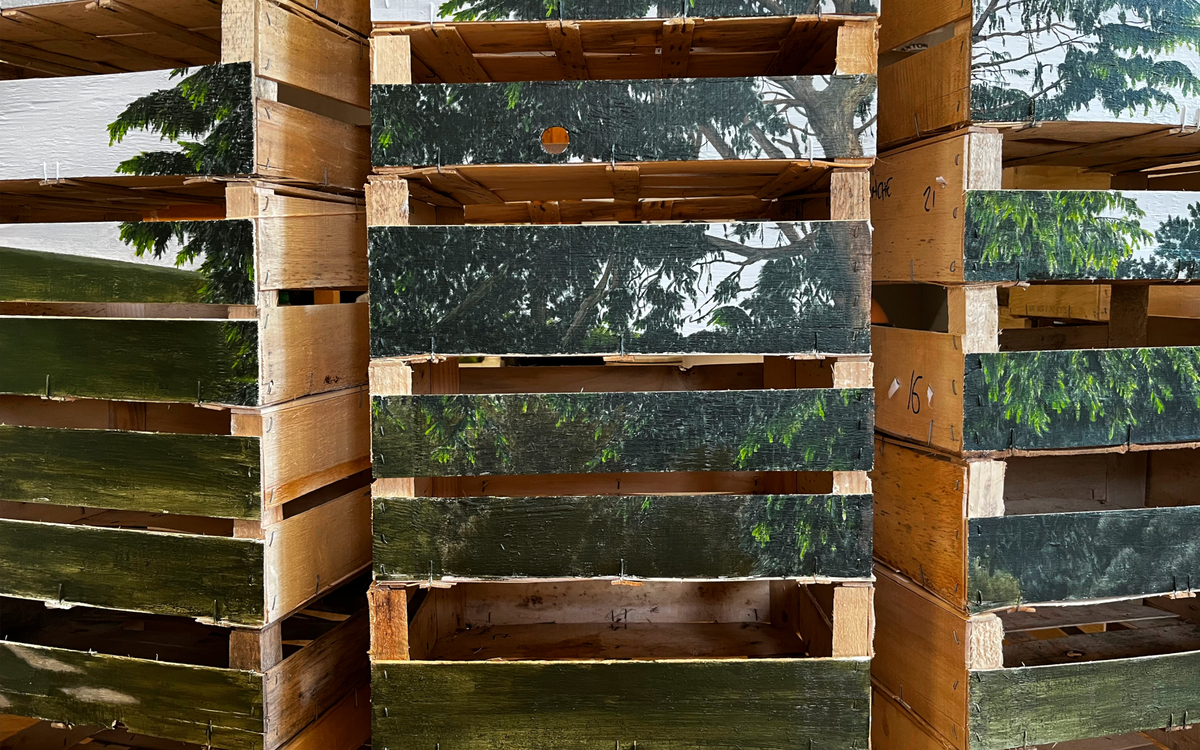 Cagettes / Exposition d'art contemporain au K.A.B par Mathieu Arfouillaud Le K.A.B  Paris