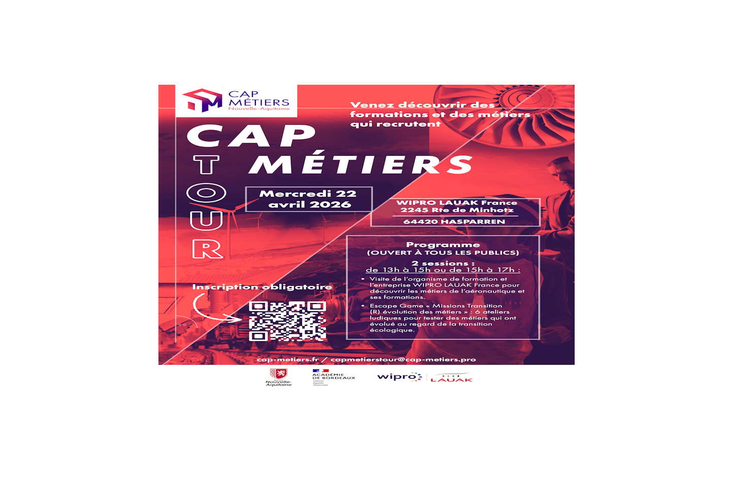 CAP métiers tour LAUAK Hasparren