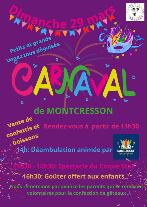 Carnaval  Montcresson 2026-03-29