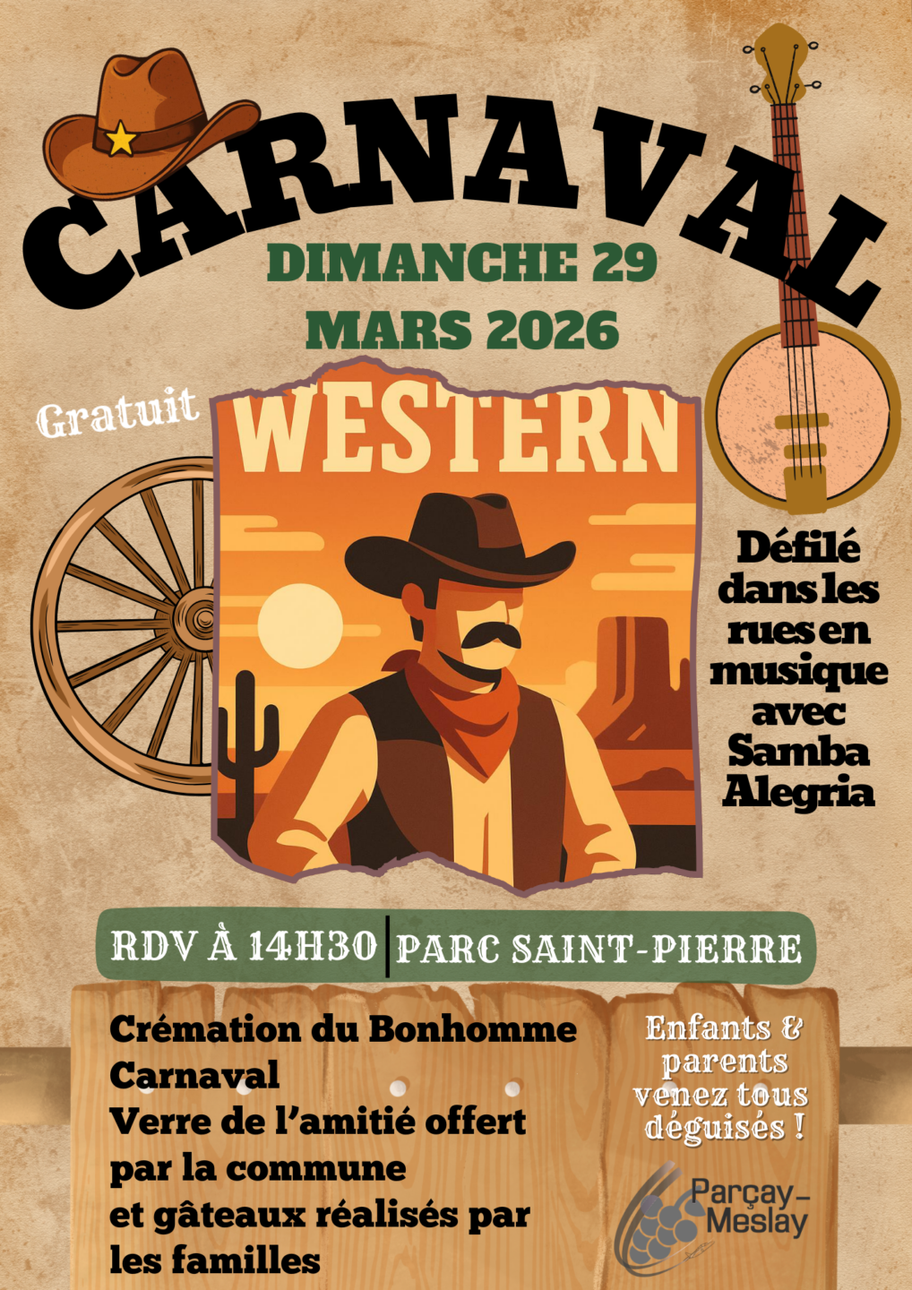 Carnaval Rue de la Sablonnière Parçay-Meslay 2026-03-29