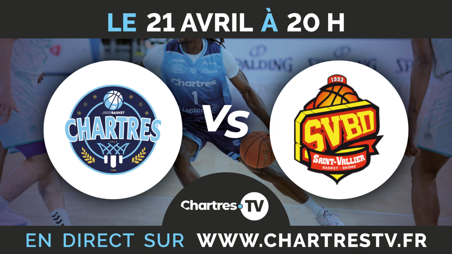 C'Chartres Métropole Basket Masculin vs Saint-Vallier Rue Danielle Casanova Chartres 2026-04-21