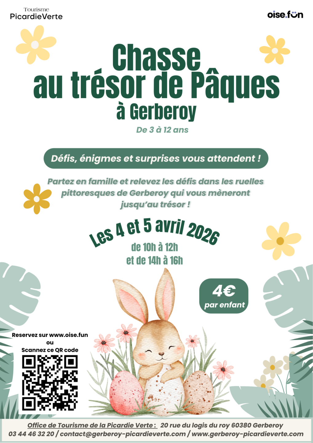 Chasse au trésor de Pâques à Gerberoy 20 Rue du Logis du Roy Gerberoy 2026-04-04