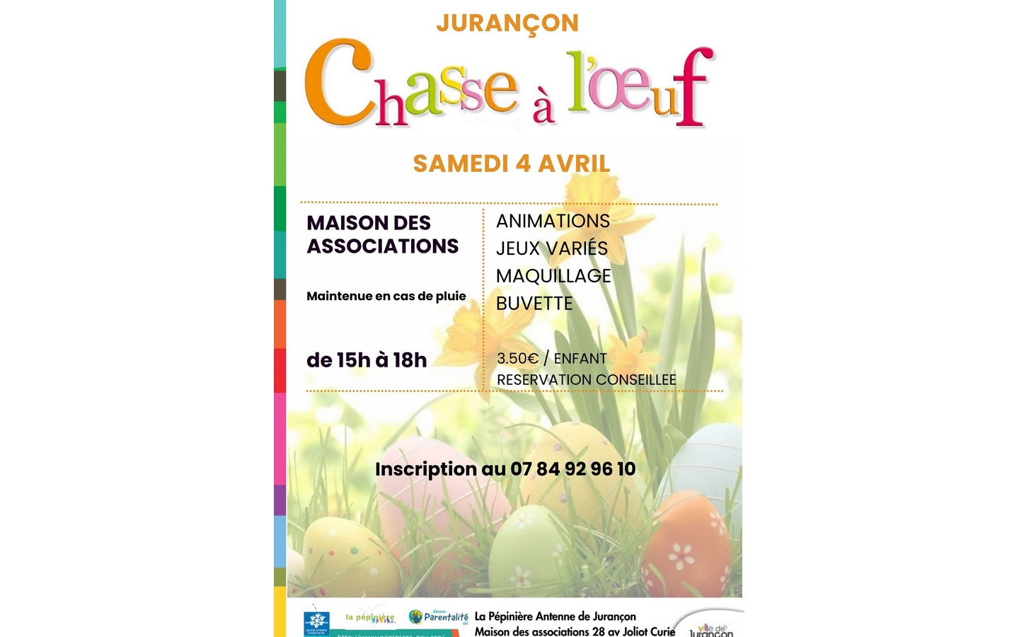 Chasse au trésor 23 Avenue Joliot Curie Jurançon 2026-04-04