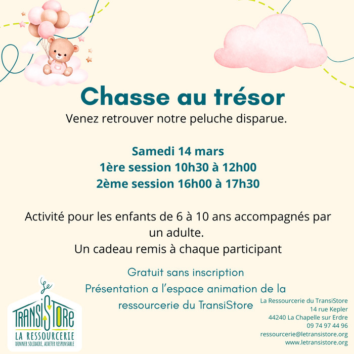 Chasse au trésor ! Le TransiStore