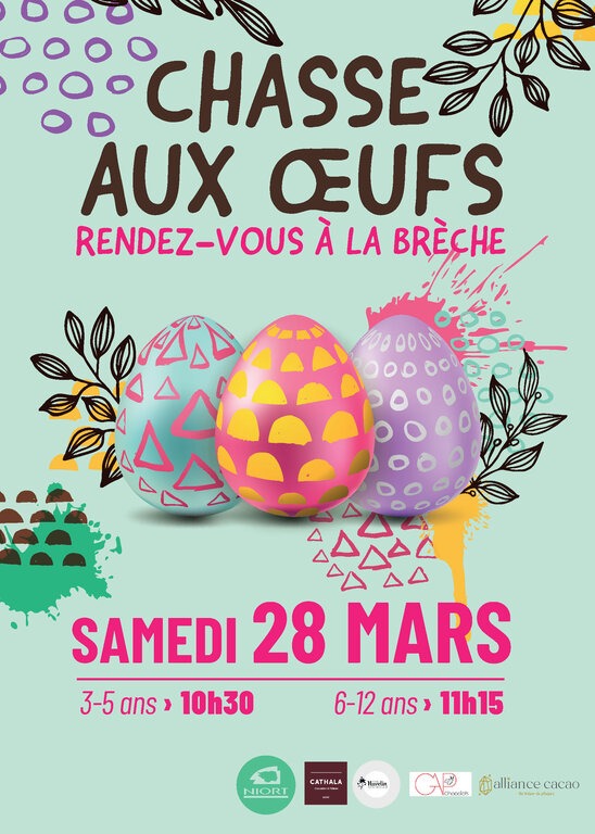 Chasse aux œufs à Niort  Niort 2026-03-28