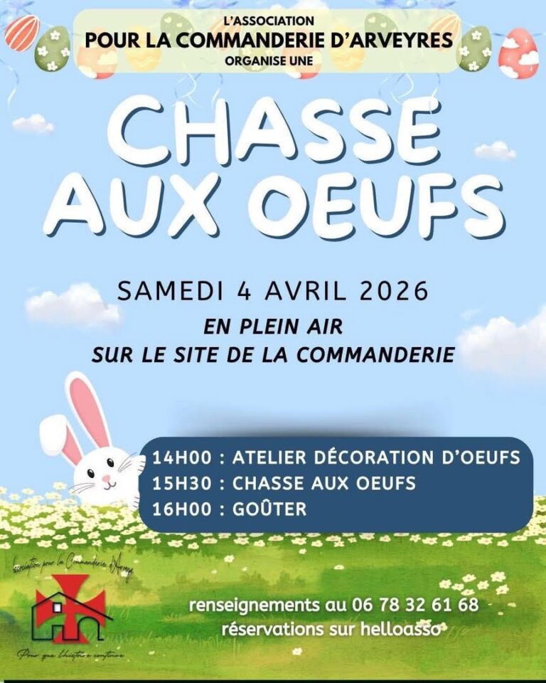 Chasse aux Oeufs  Arveyres 2026-04-04