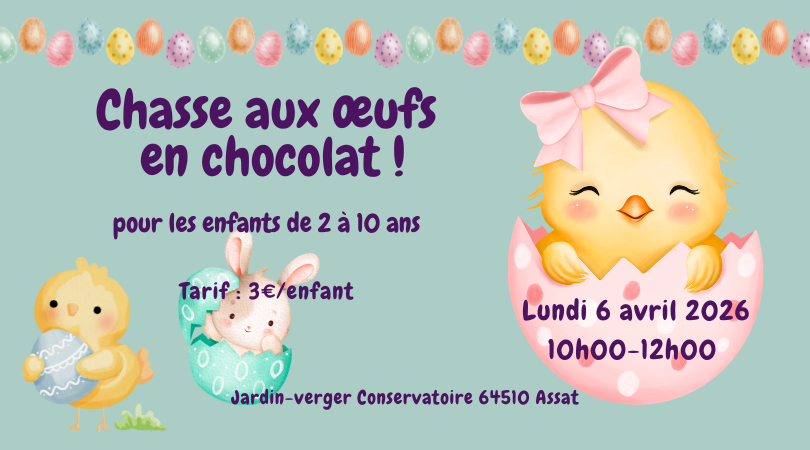 Chasse aux oeufs 3bis Route du Bois Assat 2026-04-06